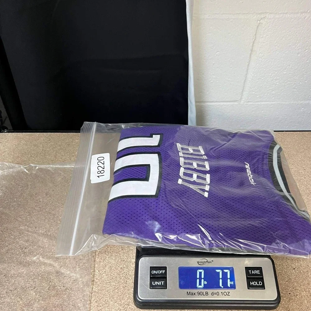 Sacramento‎ Kings Bibby #10 Jersey Shirt Youth Girl Medium 10-12 Reebok New M